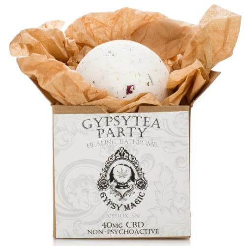 Gypsy Tea Party CBD Bath Bomb Product Photo