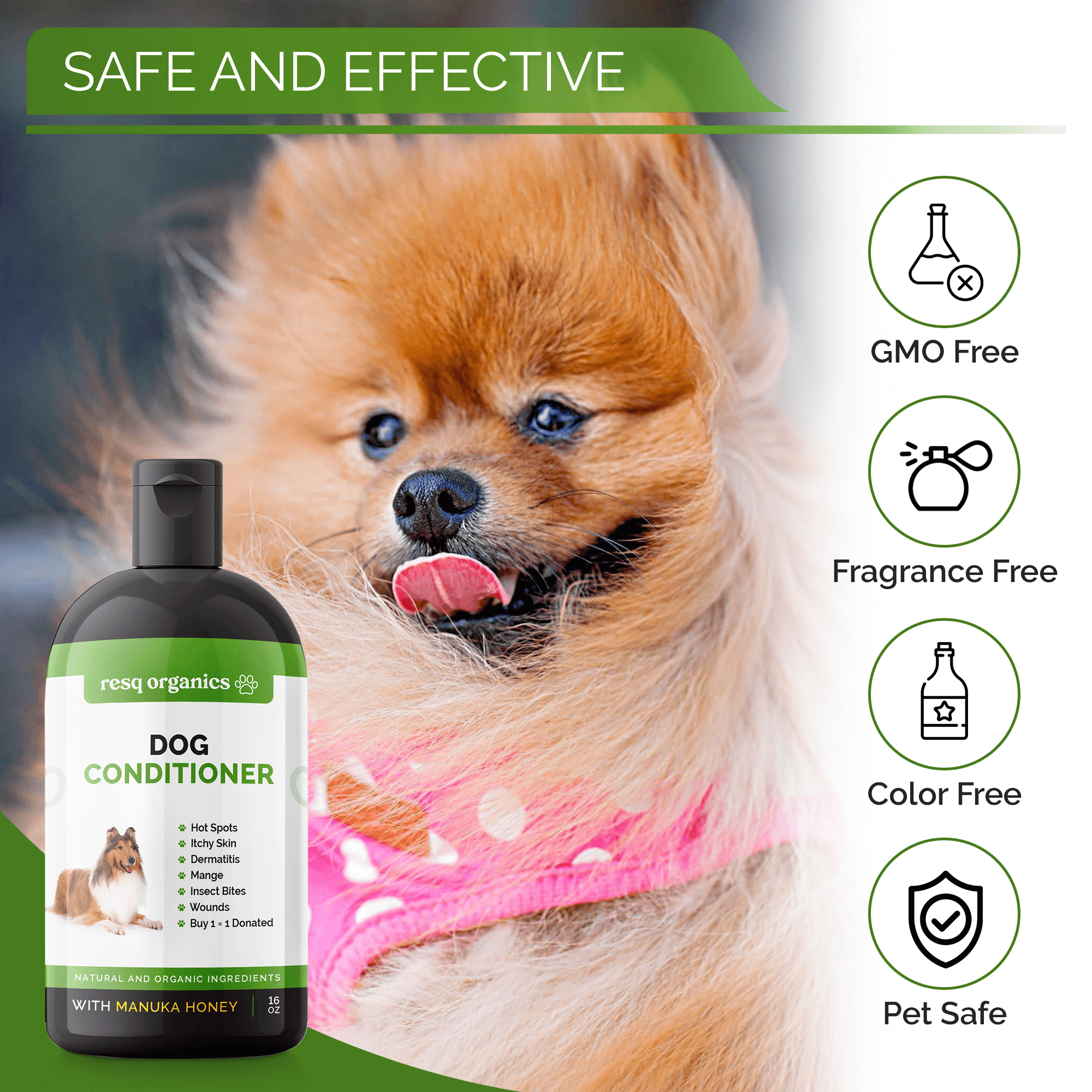 All-Natural Manuka Honey Pet Conditioner for Dogs - Image 6