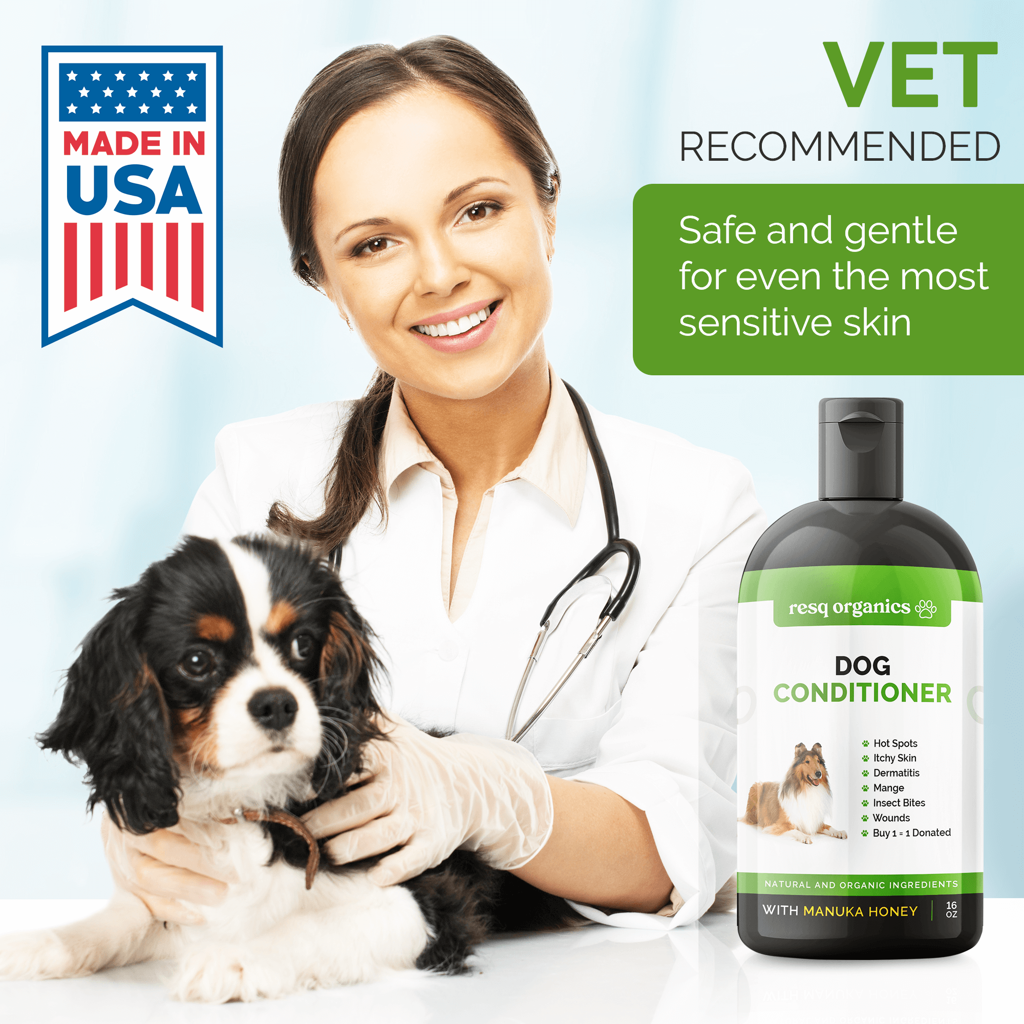 All-Natural Manuka Honey Pet Conditioner for Dogs - Image 7